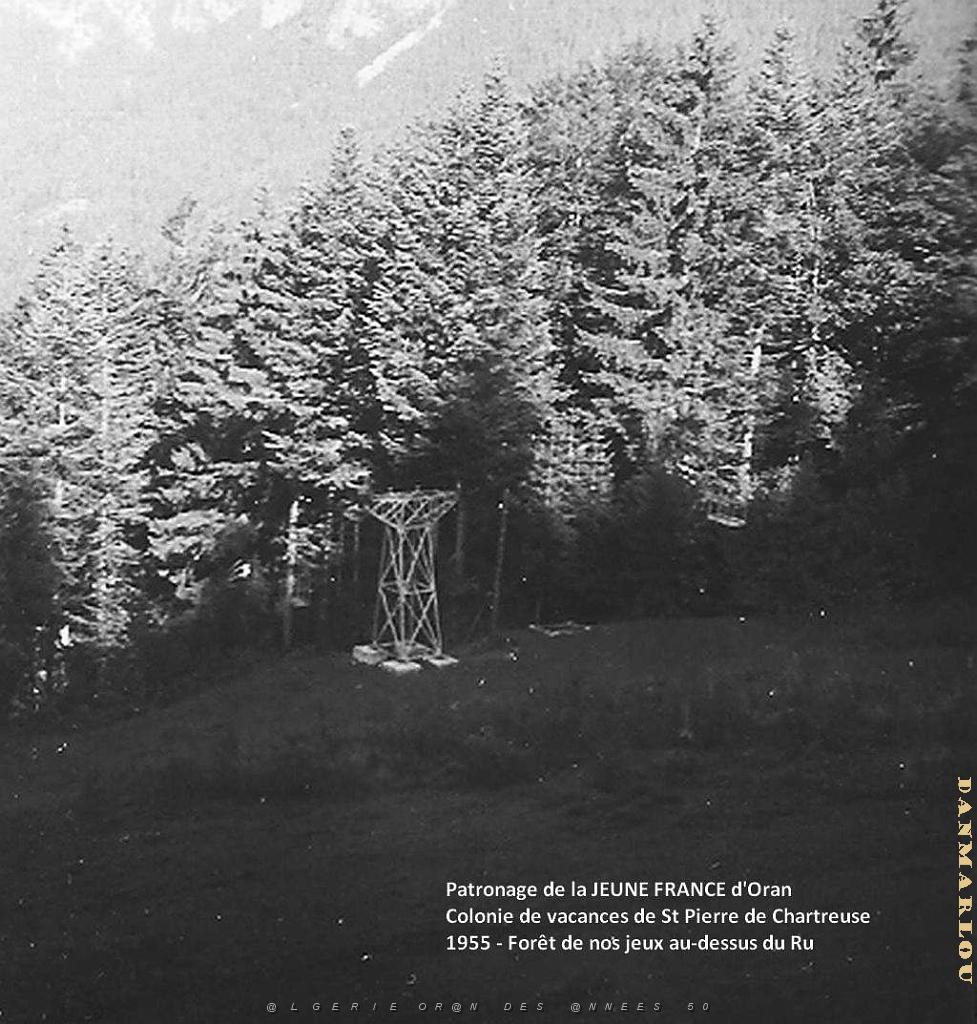 COLO JEUNE FRANCE 1955 foret de nos jeux au dessus du Ru.jpg